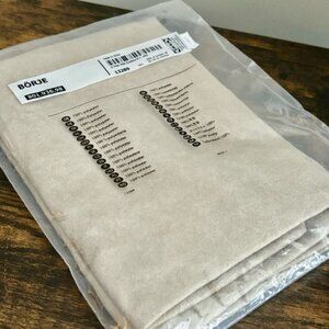 IKEA| BÖRJE Beige Fabric Seat Cover Brand NEW